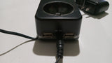 PS3 Quad Dock Pro Controller Charge Station for Move + Dualshock 3