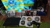 PS3 System Bundle 11 Games 500GB Super Slim Console + Playstation 3 Controller Cables