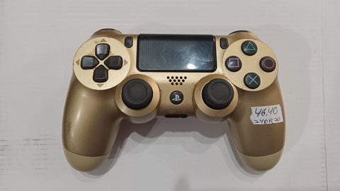 PS4 Gold Dualshock 4 Wireless Playstation 4 Controller Used Genuine Sony OEM