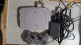 PS One White Console, Gray Playstation Controller, System Cables & Memory Card