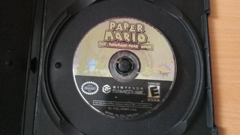 Paper Mario Tested Gamecube Video Game