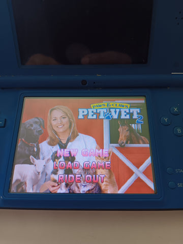 Paws & Claws Pet Vet 2 Tested Nintendo DS Video Game