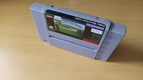 True Golf Classics Pebble Beach Golf Links SNES Used Tested Super Nintendo Video Game