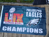Philadelphia Eagles Super Bowl LIX Champions 2024 3x5 Feet NFL Flag 59