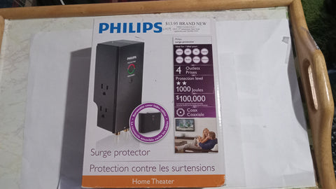 Phillips Home Theater Surge Protector NEW