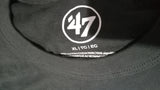 Pittsburgh Steelers XL 2026 Draft 47 Brand NFL T Shirt Flint Black
