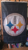 Pittsburgh Steelers Double Sided Blanket Thick NFL 3x5 foot Flag