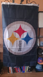 Pittsburgh Steelers Double Sided Blanket Thick NFL 3x5 foot Flag