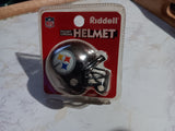 Pittsburgh Steelers NFL Riddell Pocket Chrome Football Helmet