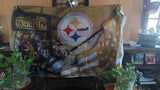 Pittsburgh Steelers Stars & Stripes & Steroids NFL 3X5 Feet Flag Banner