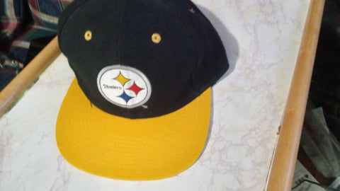 Pittsburgh Steelers USED NFL Vintage Logo Snap Back Adjustable Hat