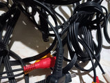 Playstation OEM AV Cord + Power Cable BUNDLE for PS2 Fat and PS1 Consoles