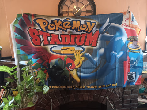 Pokemon Stadium 2 3X5 Feet Flag Banner