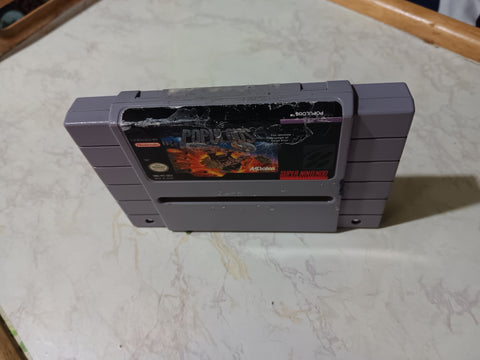 Populous SNES Tested Super Nintendo Video Game