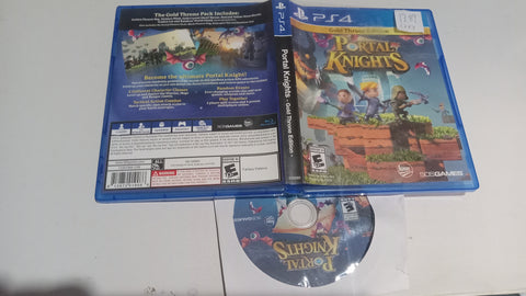 Portal Knights Golden Throne Edition Used PS4 Video Game