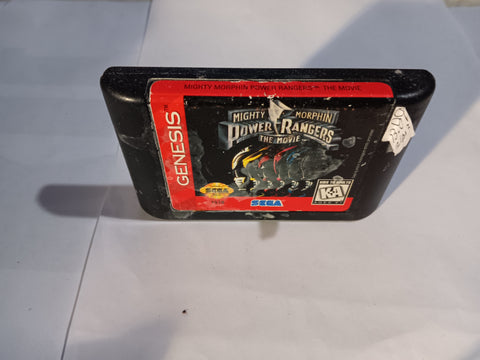 Power Rangers The Movie Tested Sega Genesis Video Game Cartridge