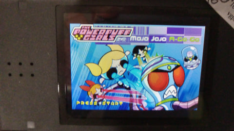 Powerpuff Girls Mojo A Go-Go GBA Tested Gameboy Advance Video Game