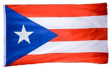 Puerto Rico 3x5 Flag