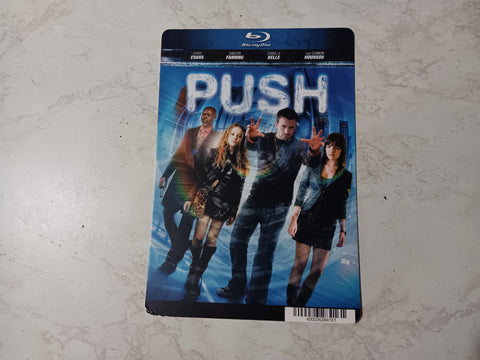 Push 8 x 5.5 Blockbuster Movie Backer Cardboard Rental Collectible