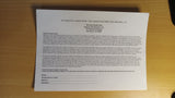 REGISTRATION CARD ONLY Resident Evil 2 N64 RARE Nintendo 64 INSERT