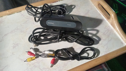 RF Modulator + AV + RF Cables TV Converter Radio Shack 15-2526 BUNDLE