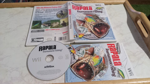 Rapala Tournament Fishing Tested Nintendo Wii Video Game
