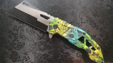 Razor Camo 7 Inch Spring Assisted Folding Pocket Knife
