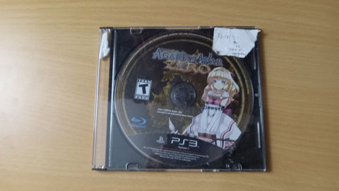 Record of Agarest War Zero Used PS3 Video Game