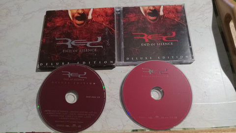 Red End of Silence Deluxe Edition Music CD +DVD Hard Rock Heavy Metal