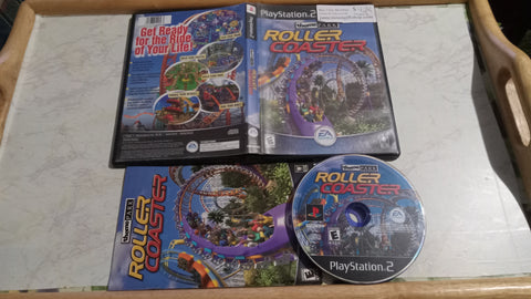 Roller Coaster  Theme Park Complete PS2 Tested Playstation 2 Video Game