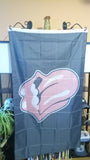 Rolling Stones 3x5 Flag Mick Jagger Tongue Logo Music
