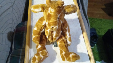 Russ Godfrey Giraffe Plush 15” Toy Stuffed Animal The Heartcraft Collection