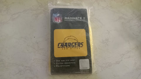 San Diego / Los Angeles Chargers NFL Rain Hooded Poncho Rainmate II