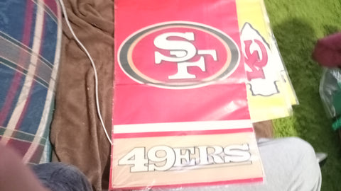 San Francisco 49ers 12x18 NFL Garden Flag