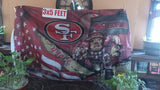 San Francisco 49ers Stars & Stripes & Steroids NFL 3X5 Feet Flag Banner