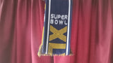***50OFF*** Seahawks vs. Broncos Super Bowl XLVIII 48 NFL 60x7 Wordmark Acrylic Knit Scarf
