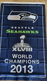 Seattle Seahawks NFL Super Bowl XLVIII 3x5 foot Flag