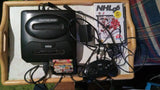 Sega Genesis Console Games 6 Button Controller Model 2 System Bundle