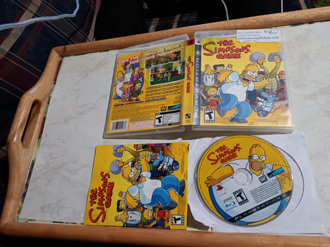 Simpsons The Game PS3 Tested Playstation 3 Video Game