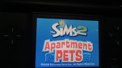Sims 2 Apartment Pets Nintendo DS Video Game Cartridge