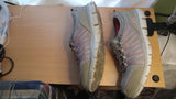 Skechers Women's Air Cooled Memory Foam Tennis Shoe Gray Pink 9