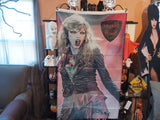 🎃 Halloween Slayer Swift 3X5 Feet Flag Zombie Woman Tapestry