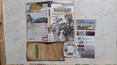 Socom Fireteam Bravo 3 Tested PSP Video Game