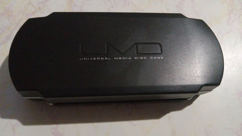 Sony PSP  8 UMD Game Storage Case Black Hard Clamshell