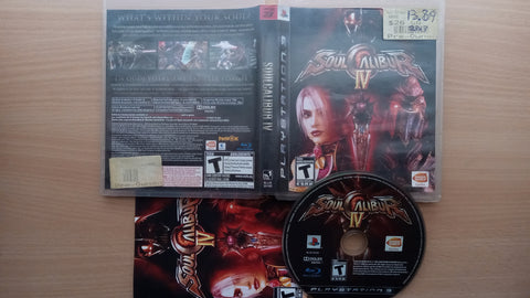 Soul Calibur IV Fighting Used PS3 Video Game