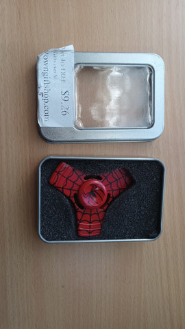 Spider-Man Fidget Spinner Three-Way Fidget Spinner