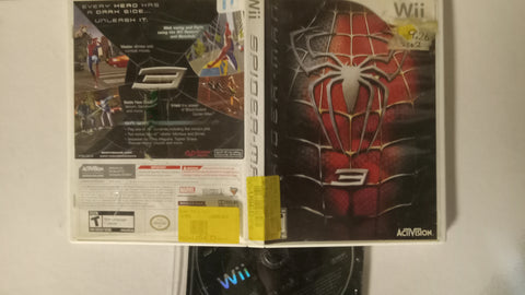 SpiderMan 3 Used Nintendo Wii Video Game