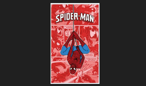Spiderman Venom 3x5 Comics Strip Flag