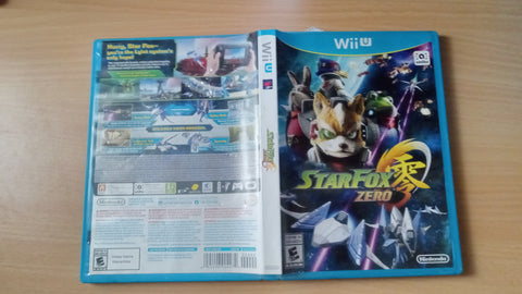 Star Fox Zero With StarFox Guard Nintendo Wii-U Video Game