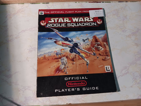 Star Wars Rogue Squadron N64 Official Players Strategy Guide Book